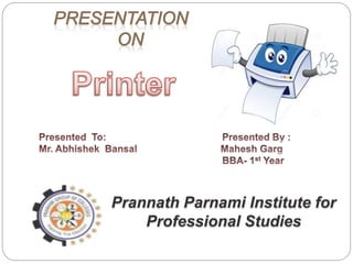 1
Prannath Parnami Institute for
Professional Studies
 