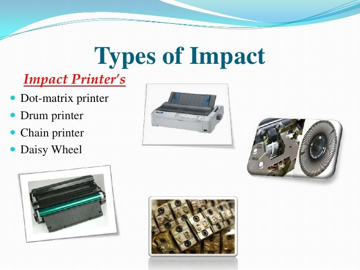 impact printer name