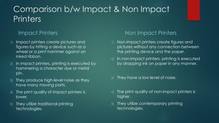 Printers .pptx different types of printers | PPTX