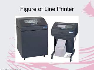 Figure of Line Printer
 
