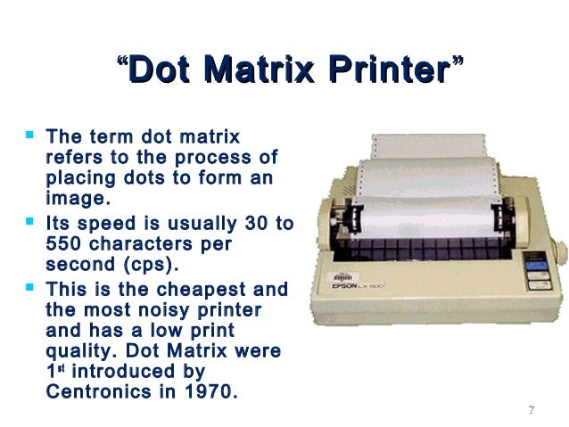 uses of printer