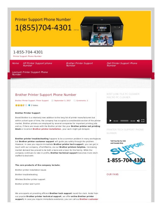 Printer support phone number+1(855)704 4301