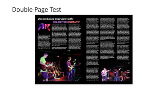 Double Page Test
 