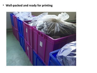 • Well-packed and ready for printing
 