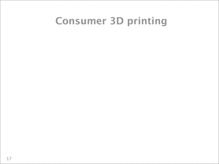 Printing in 3D