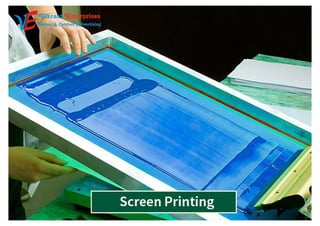 PRINTING TECHNIQUES THAT MOSTLY USED | PDF