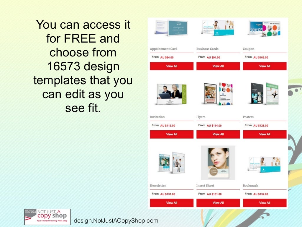 Printing Gold Coast Using Design4 Print Posters for your Business