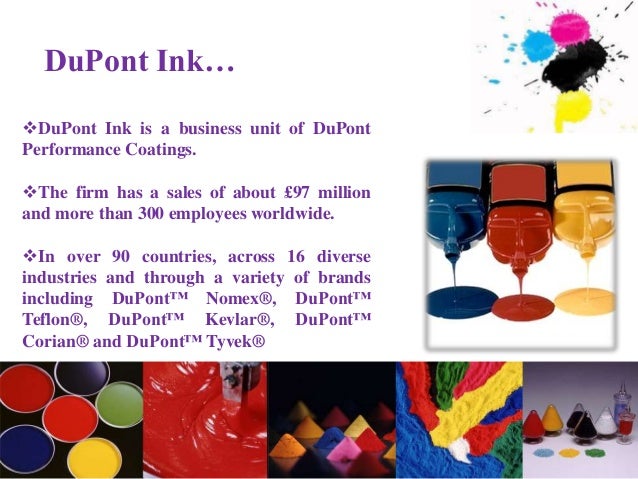 Printing ink manufacturer