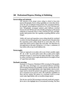 Flexo Screen Ruling Examples Printing method | PDF