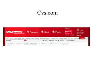 Cvs.com 
 