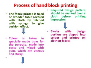 Printing on silk fabric | PPTX
