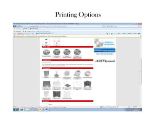 Printing Options
 