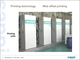 Printing technology Web offset printing Printing  units 