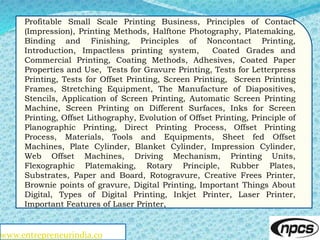 Printing Technology (Offset, Flexo, Gravure, Screen, Digital, 3D ...