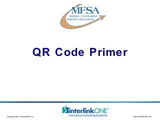 QR Code Primer 