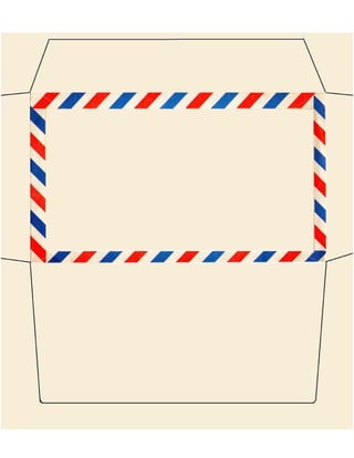 Print  your own antique envelope air mail sobres antiguos de correos ancient 1950 airmail  old style