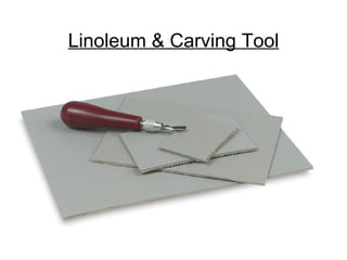 Linoleum & Carving Tool
 