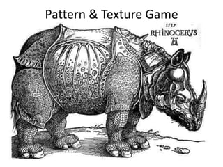 Pattern & Texture Game