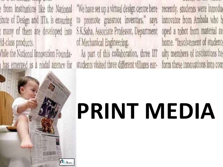 Print media