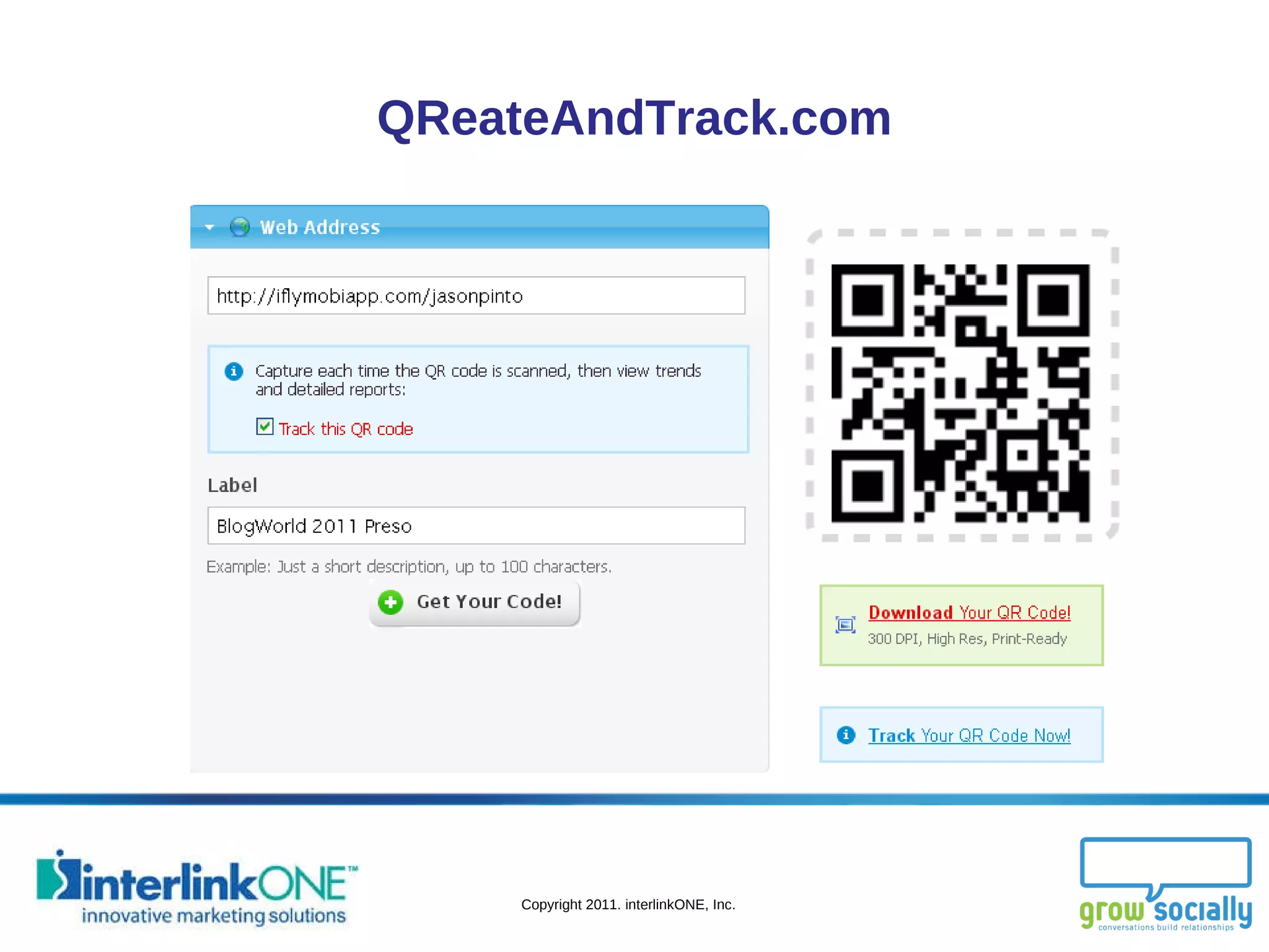 QReateAndTrack.com 