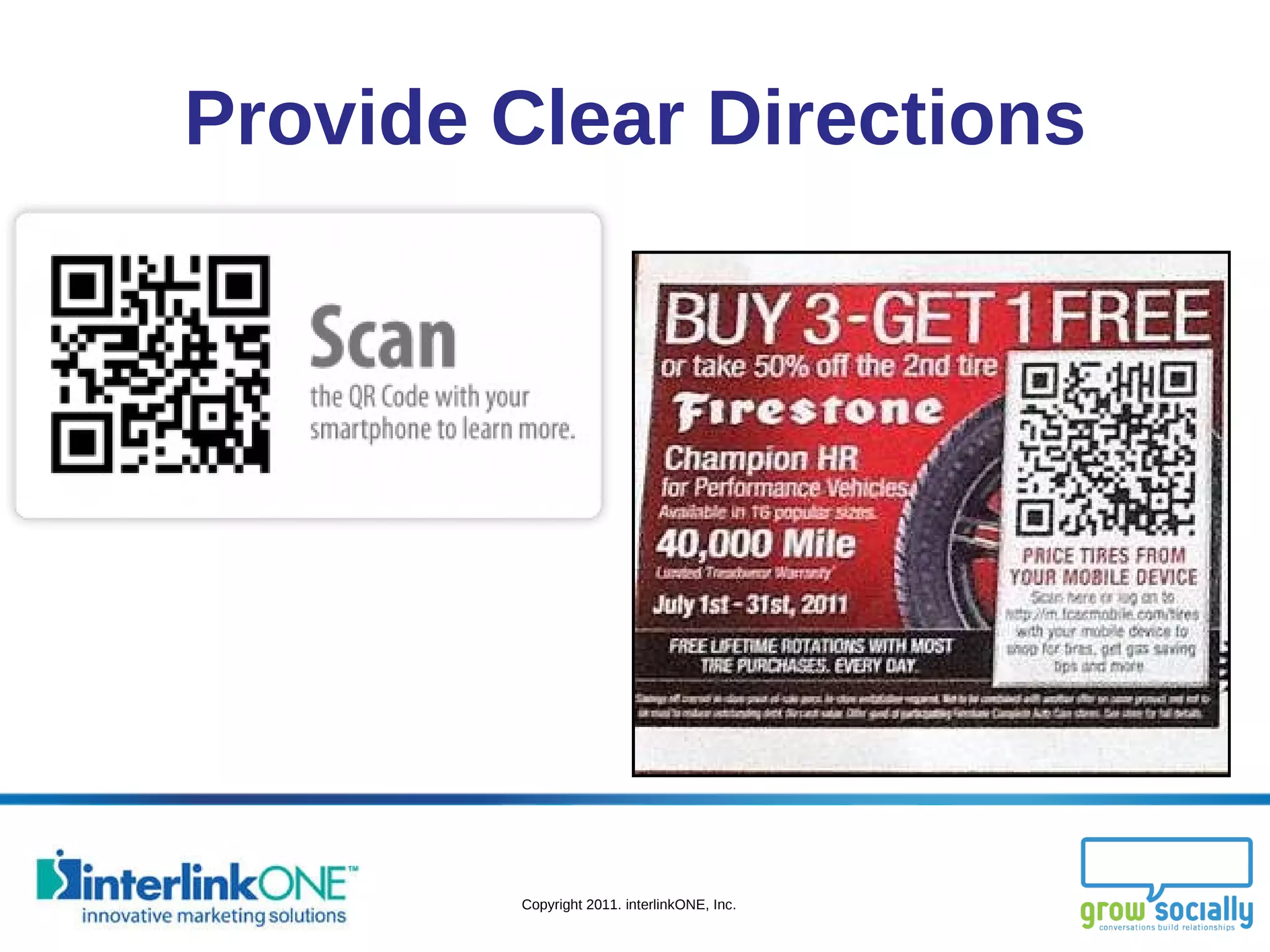 Provide Clear Directions 