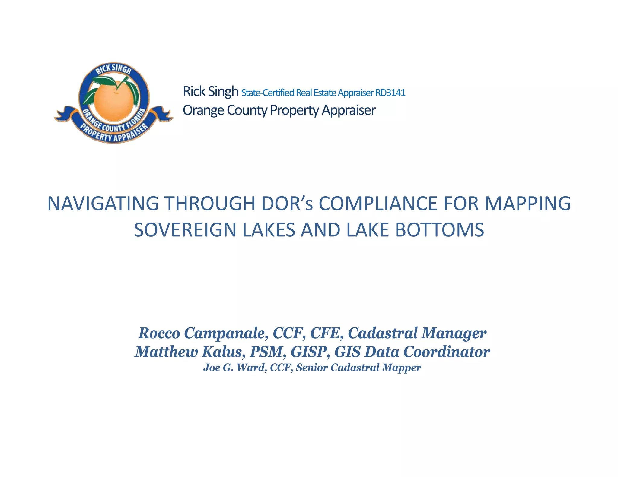mapping-sovereign-lakes-in-florida-ppt