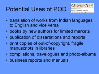 Print On Demand | PPT
