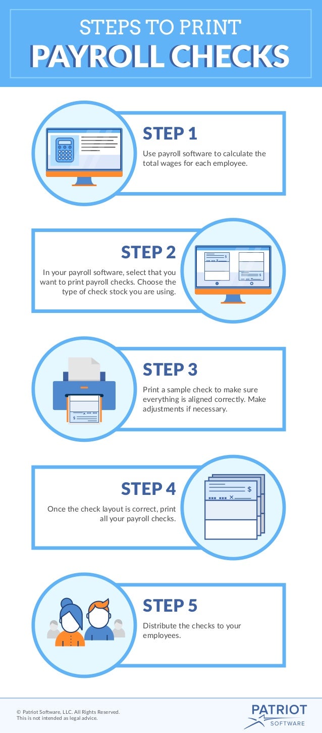 how to print your own checks