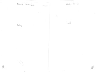 Pagination:
A plan for the pages of your book. What will be the cover? What will be the running order? What will go in it? How many
pages for each item? This is important to get right if you want it to print correctly later on. It will also help you plan the space
you have.
 