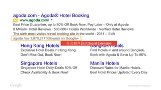 Confidential & Proprietary
社交額外資訊Social Extension
 