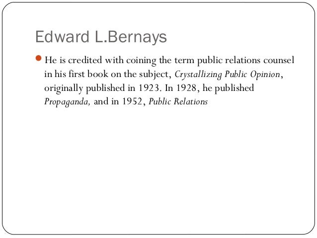 edward bernays and ive lees contributions to the term public relations Les relations trinitaires autor: agaësse, paul un témoignage de saint augustin sur la prospérité relative de l'afrique au ive siècle autor: albery, a. edward bernays and ive lees contributions to the term public relations Les relations trinitaires autor: agaësse, paul un témoignage de saint augustin sur la prospérité relative de l'afrique au ive siècle autor: albery, a.