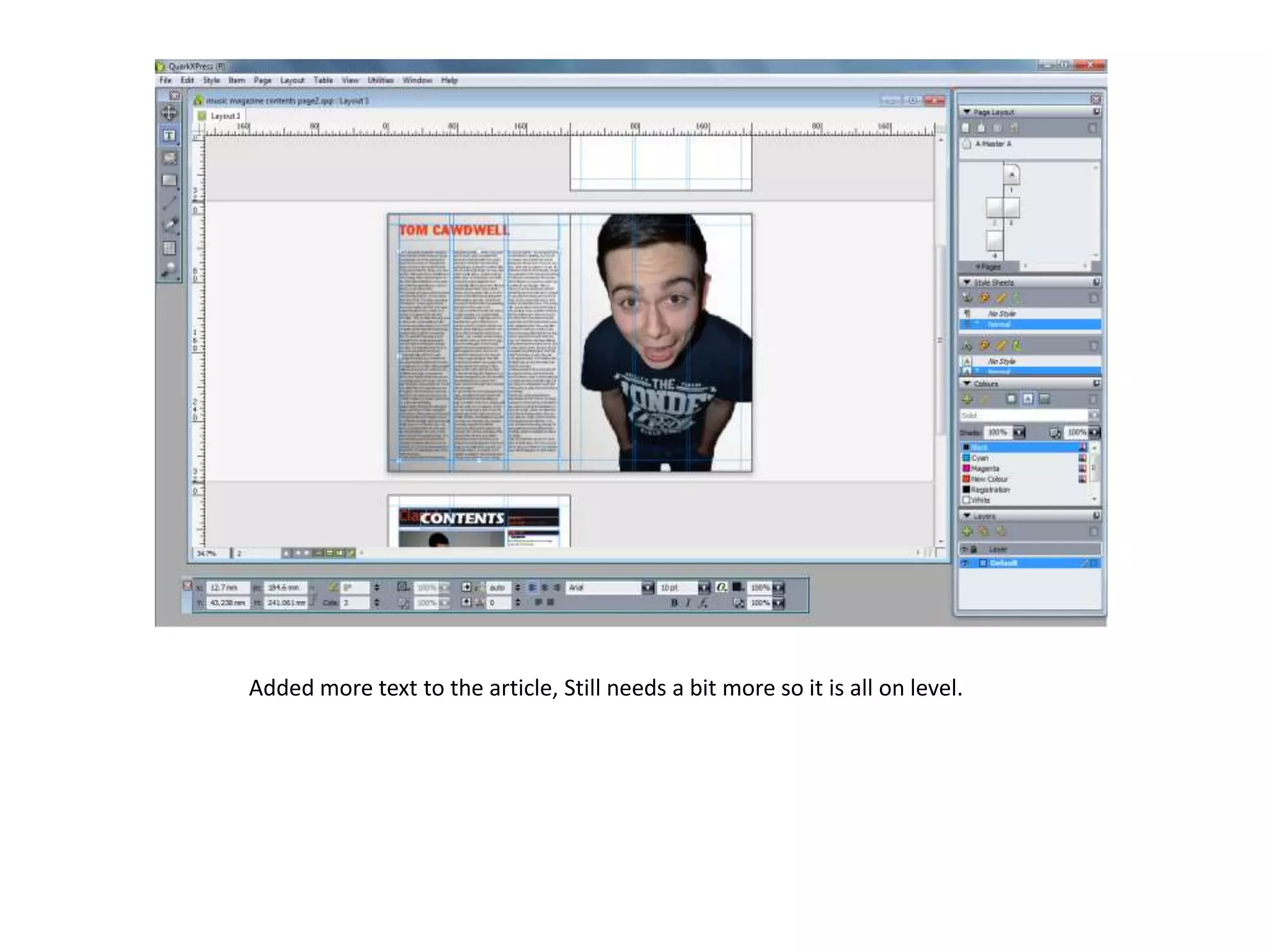 Added more text to the article, Still needs a bit more so it is all on level.

 
