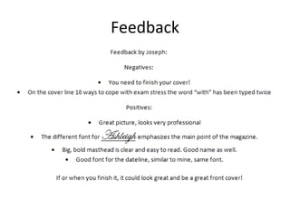Feedback 