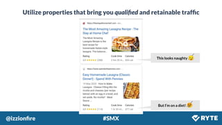 @izzionﬁre #SMX
Utilize properties that bring you qualiﬁed and retainable trafﬁc
This looks naughty 😏
But I’m on a diet! 😢
 
