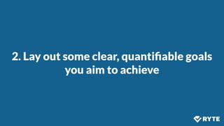 @izzionﬁre #SMX
2. Lay out some clear, quantiﬁable goals
you aim to achieve
 