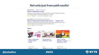 @izzionﬁre #SMX
Not only just from paid results!
 