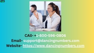 CAll- +1-800-596-0806
Email- support@dancingnumbers.com
Website- https://www.dancingnumbers.com
 