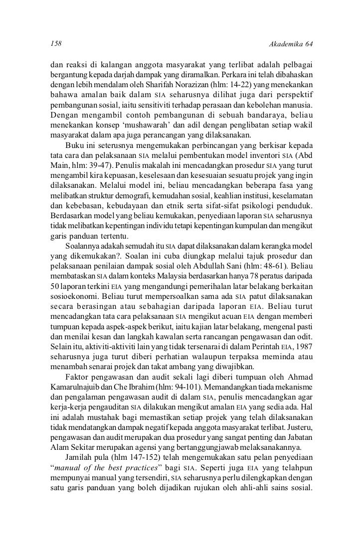 Ulasan Buku-Contoh Ulasan Jurnal