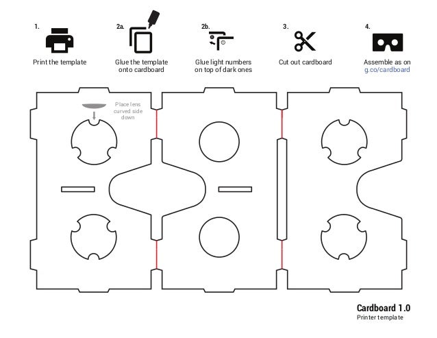 vr cardboard template cardboard build it yourself vr cardboard template cardboard build it yourself