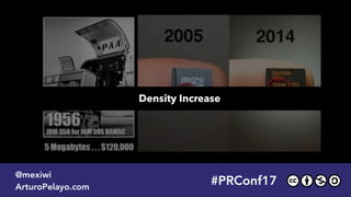 Density Increase
#PRConf17
@mexiwi
ArturoPelayo.com
 