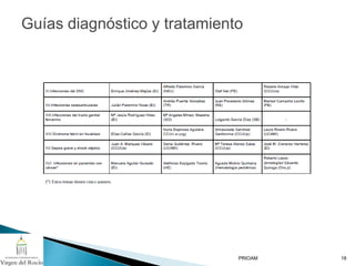 PRIOAM 18
Guías diagnóstico y tratamiento
 