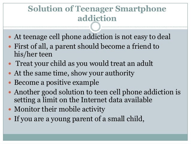 Watch out: Cell phones can be addictive