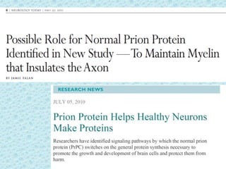 Prion diseases ---kuru | PPTX