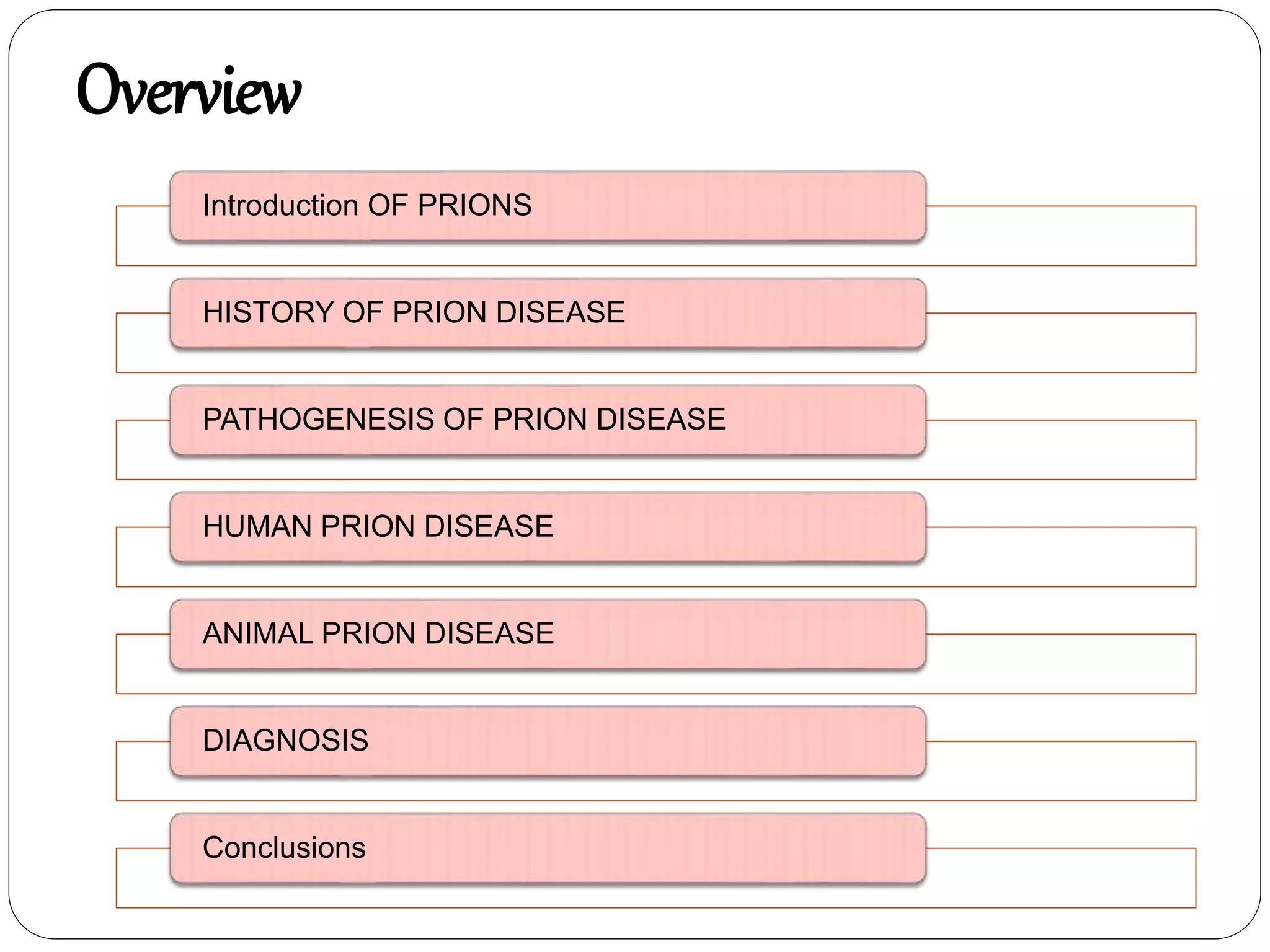 Prion diseases | PPTX
