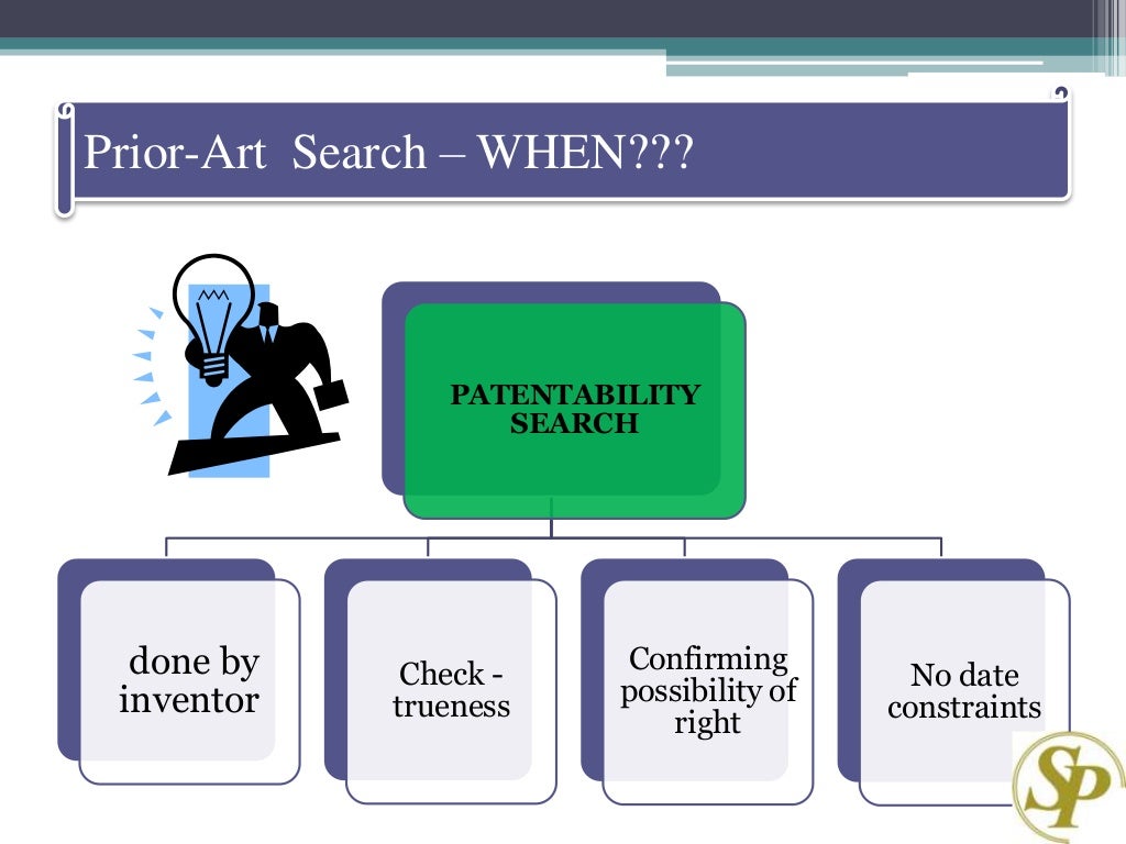 Prior art search Patent