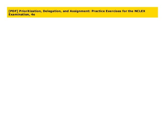 prioritization delegation and assignment 3rd edition pdf free prioritization delegation and assignment 3rd edition pdf free