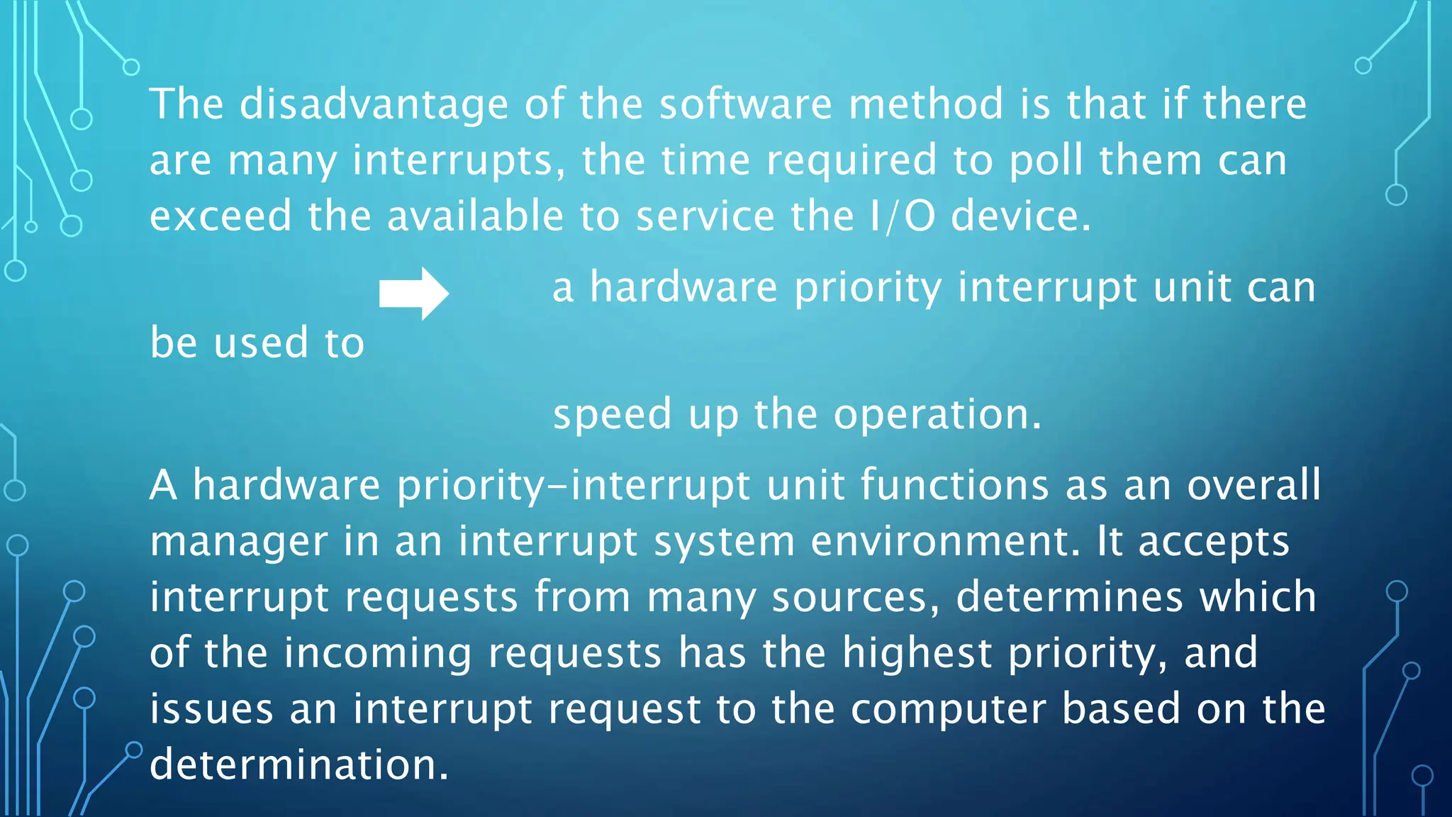 priority interrupt computer organization | PPTX