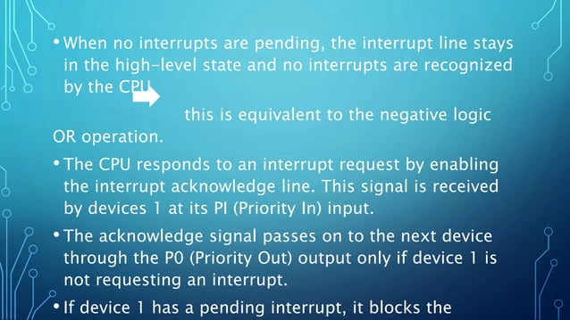 priority interrupt computer organization | PPTX