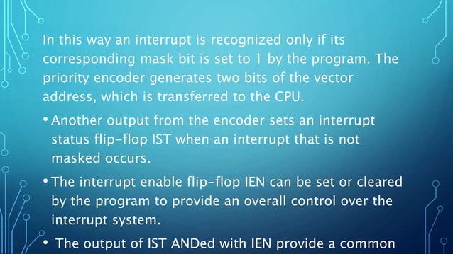 priority interrupt computer organization | PPTX