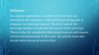 priority interrupt computer organization | PPTX